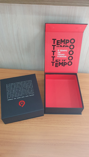 Press Kit Preto e Vermelho